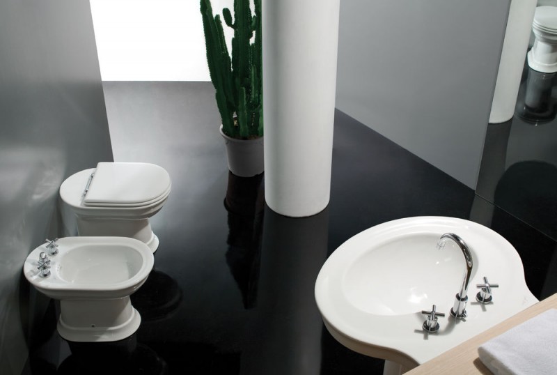 Hatria Dolcevita O 75 umywalka retro 75x57,5 Y0EW