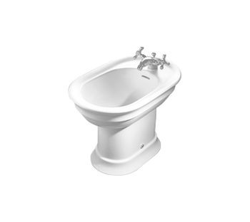 Hatria Dolcevita bidet stojący retro biały Y0ET