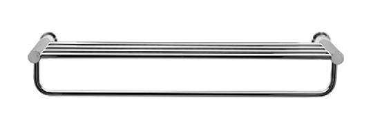 Duravit D-Code półka na ręczniki 63cm 63x22 chrom 0099251000