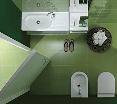 Hatria Area 90 umywalka asymetryczna z blatem ceramicznym 90x35 biały YXDL