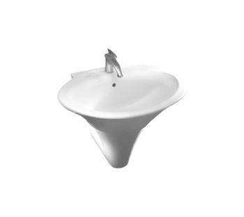 Hatria Sculture 65 umywalka 65x57,5 Y0LZ