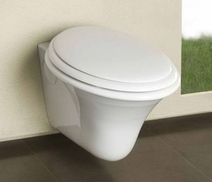 Hatria Sculture deska wolnoopadająca biały Y0RE/YXXX