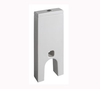 Hatria Monolith spłuczka ceramiczna do kompaktu zbiornik do muszli stojącej / dopływ z tyłu Y0MK