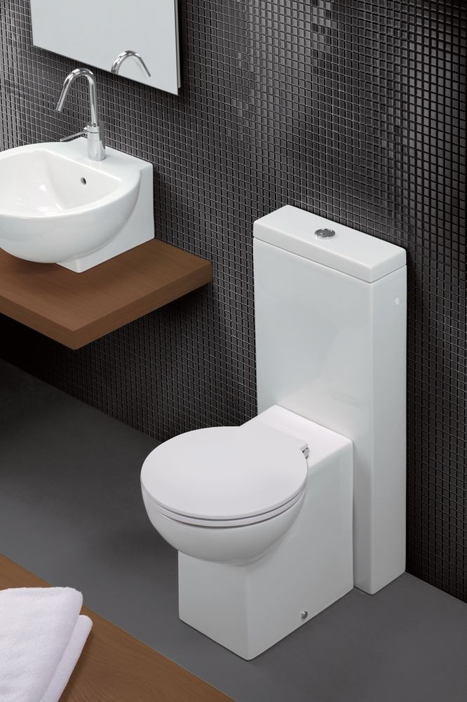 Hatria Monolith spłuczka ceramiczna do kompaktu zbiornik do muszli stojącej / dopływ z tyłu Y0MK