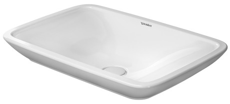 Duravit PuraVida umywalka stawiana 70cm 70x42 biały alpin wondergliss 03697000001