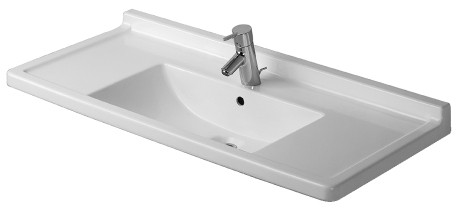 Duravit Starck 3 umywalka 105cm 105x48,5 biały alpin 0304100000