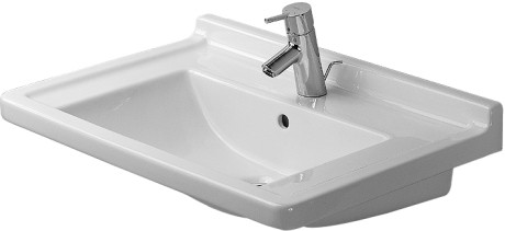 Duravit Starck 3 umywalka 70cm 70x49 biały alpin 0304700000