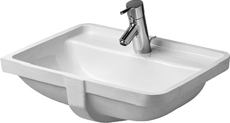 Duravit Starck 3 umywalka podblatowa 49cm 49x36,5 biały alpin 0302490000