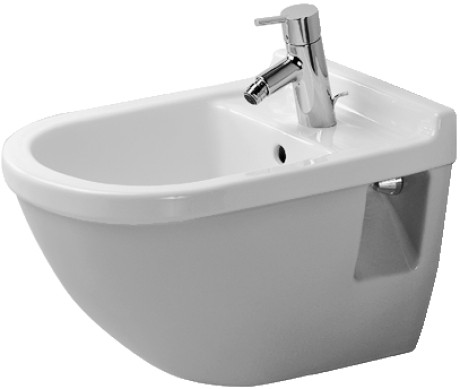 Duravit Starck 3 bidet wiszący biały alpin wondergliss 22301500001