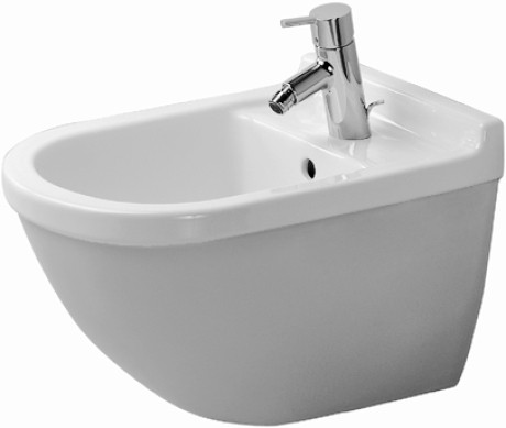 Duravit Starck 3 bidet wiszący biały alpin wondergliss 22801500001