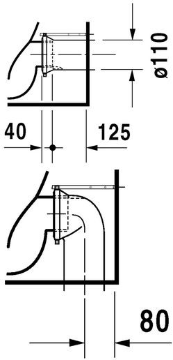 Duravit Starck 3 muszla WC stojąca biały alpin 0124090000