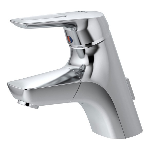 Ideal Standard Ceramix Blue bateria umywalkowa stojąca z wyciąganą wylewką chrom A5654AA