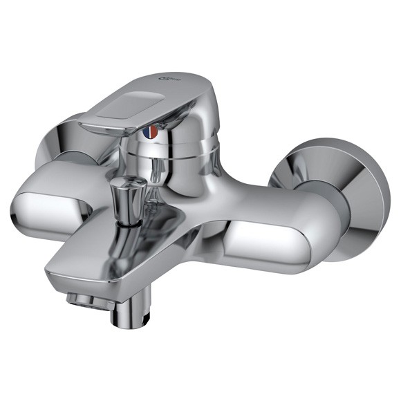 Ideal Standard Ceramix Blue bateria wannowa ścienna chrom B9490AA