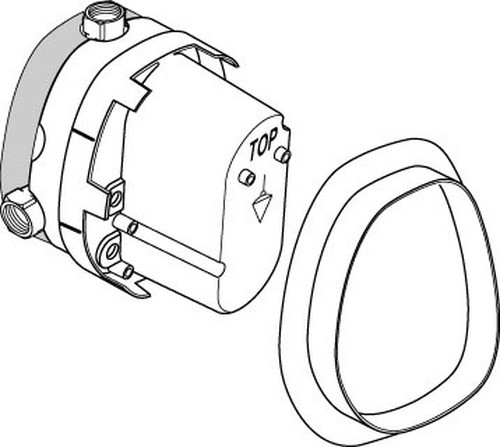 Ideal Standard termostatyczny zestaw podtynkowy A2353NU