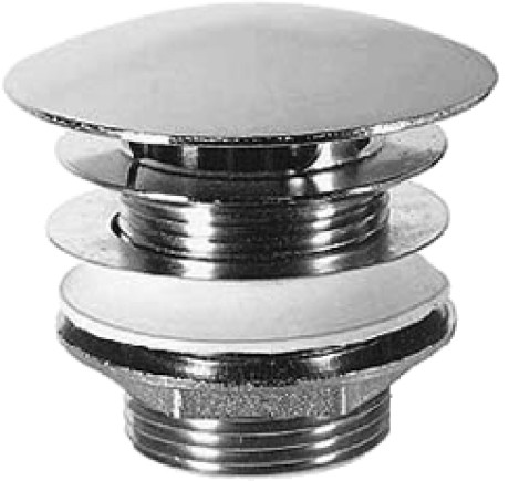 Duravit zawór pionowy chrom 0050241000