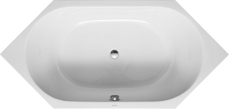Duravit D-Code wanna sześciokątna 190cm 190x90 biały alpin 700138000000000
