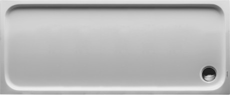 Duravit D-Code brodzik prostokątny 170x70 biały alpin antislip 720096000000001