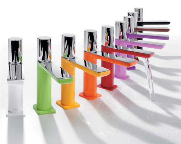 Tres Loft-Colors bateria umywalkowa perlator czarny chrom 200.103.02.NE