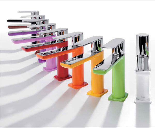 Tres Loft-Colors bateria umywalkowa perlator czarny/chrom 200.103.01.NE