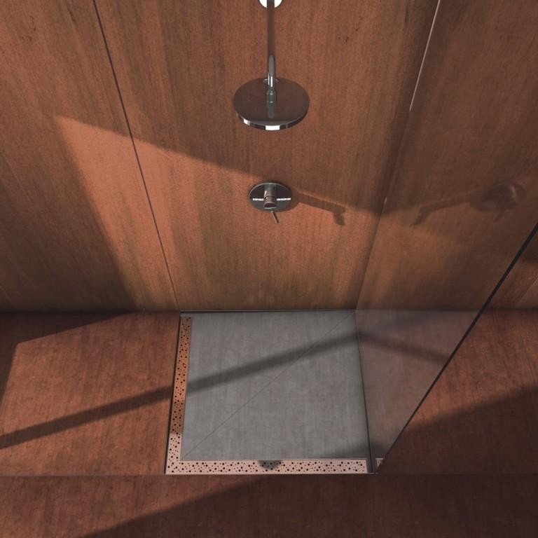 Tece Drainline odpływ liniowy 100x100 odwodnienie liniowe rynna kątowa 6 110 00