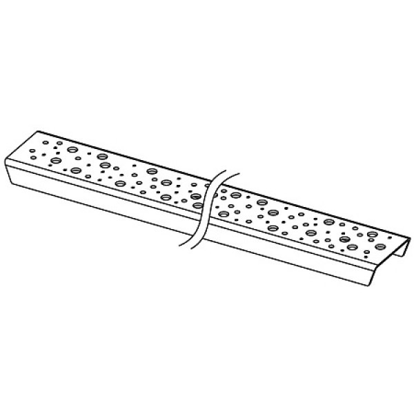 Tece Drainline ruszt odpływu liniowego do rynny prostej drops 100 cm chrom połysk 6 010 30