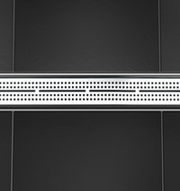 Tece Drainline ruszt odpływu liniowego do rynny prostej quadratum 70 cm stal szczotkowana 6 007 51