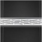 Tece Drainline ruszt odpływu liniowego do rynny prostej organic 70 cm stal szczotkowana 6 007 61
