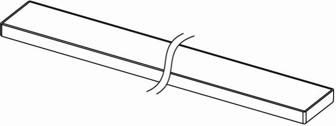 Tece Drainline ruszt odpływu liniowego do rynny prostej steel II 70 cm chrom połysk 6 007 82