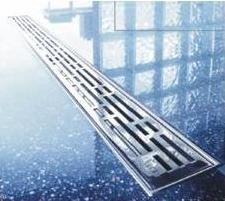 Tece Drainline ruszt odpływu liniowego do rynny kątowej basic 120x120 chrom połysk 6 112 10