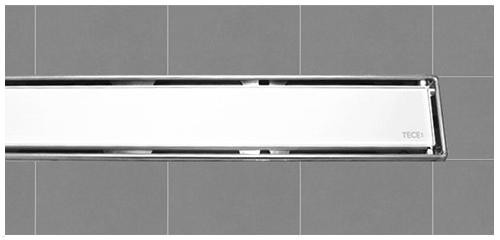 Tece Drainline ruszt odpływu liniowego do rynny kątowej steel II 100x100 chrom połysk 6 110 82