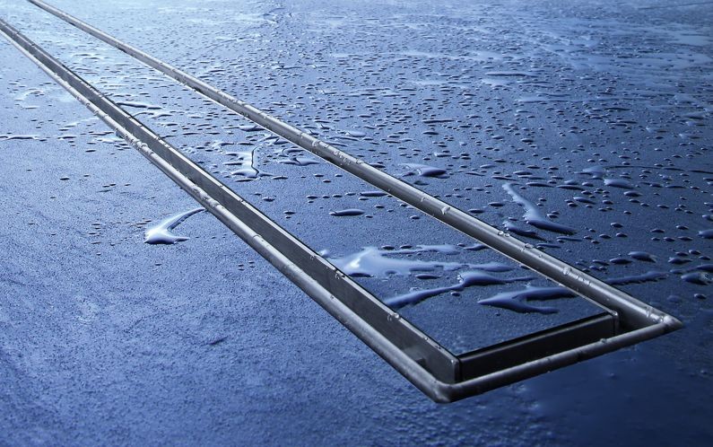 Tece Drainline ruszt odpływu liniowego do rynny kątowej plate 90x90 6 109 70