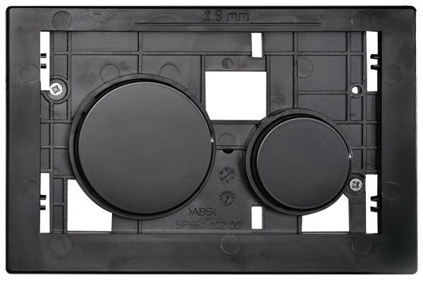 Tece Loop płytka przycisk spłukujący do stelaża WC czarny 9240667