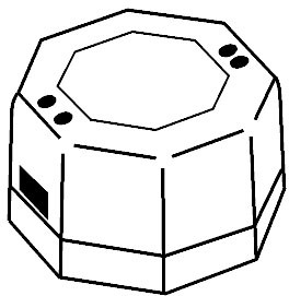 Tece Planus transformator 230 / 12 V do elektroniki spłukującej 9810003