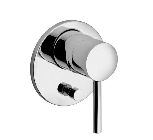 Kludi Bozz jednouchwytowa bateria wannowo-prysznicowa podtynkowa chrom 38 716 05 76