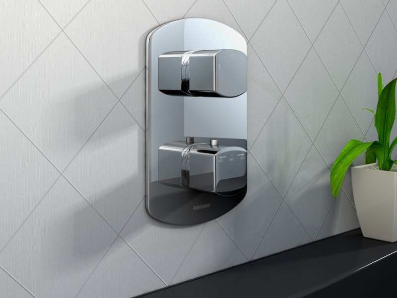 Kohlman Foxal bateria prysznicowa podtynkowa termostatyczna chrom QW431F