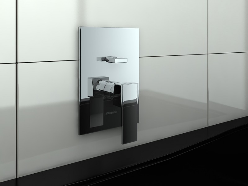 Kohlman Excelent bateria wannowo-prysznicowa podtynkowa chrom QW210H