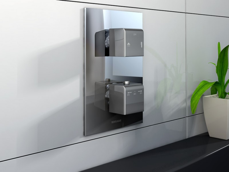 Kohlman Excelent bateria prysznicowo-wannowa podtynkowa termostatyczna chrom QW432H