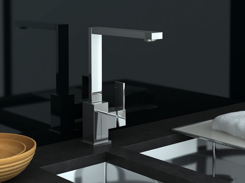 Kohlman Excelent bateria kuchenna zlewozmywakowa chrom QB140H