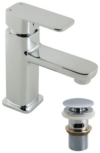 Vado Phase bateria umywalkowa z korkiem chrom PHA-200/CC-C/P