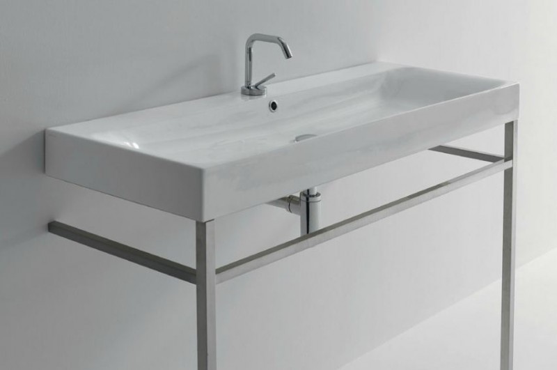 Kerasan Cento umywalka 120x45 biały 3534