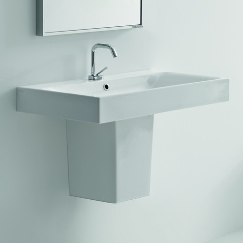 Kerasan Cento umywalka 80x45 biały 3533