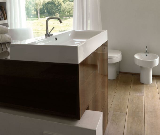 Kerasan Cento umywalka 70x45 biały 3532