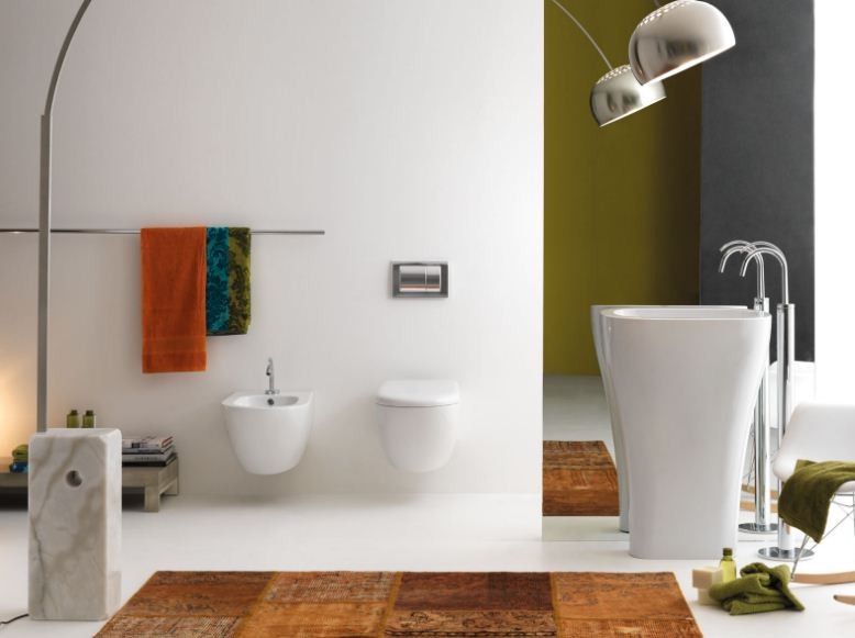 Kerasan Aquatech umywalka wolnostojąca 60x40 biały 3742