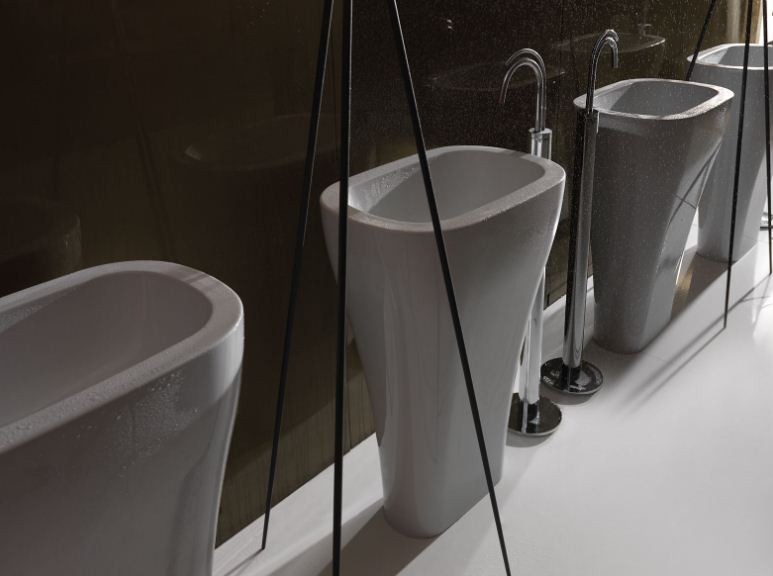 Kerasan Aquatech umywalka wolnostojąca 60x40 biały 3742