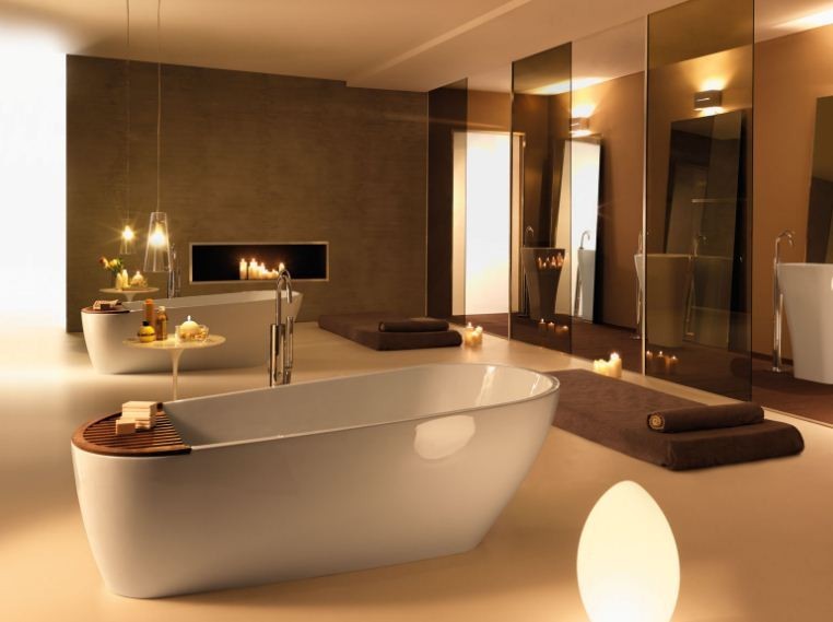 Kerasan Aquatech półka drewniana do wanny Teak 3751