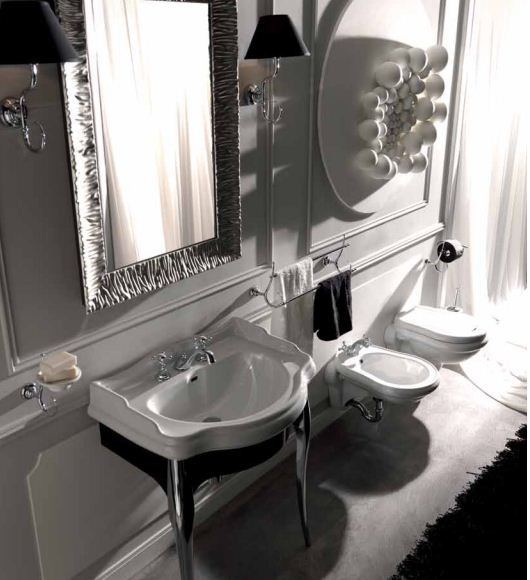 Kerasan Retro umywalka 73x54 biały 104701