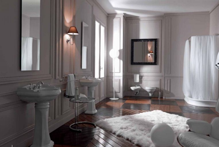 Kerasan Retro umywalka 55x46,5 biały 104501