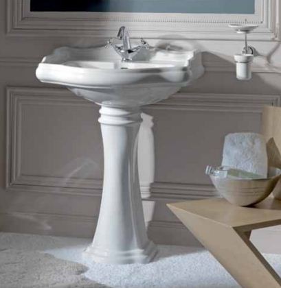 Kerasan Retro postument noga do umywalki 55, 69, 73 biały 1070