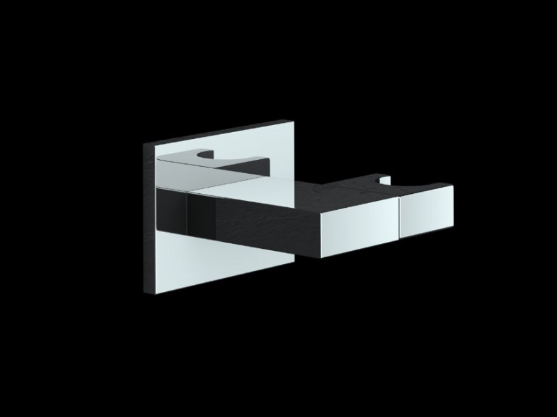 Kohlman uchwyt ścienny słuchawki kwadratowy chrom QW004