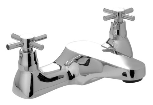 Axces by Vado Vecta bateria wannowa dwuotworowa chrom AX-VEC-137/CD-CP